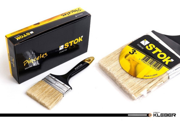 Pincel De Madera Pura Cerda 2' - 50 Mm.  Profesional 1u 1