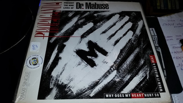 Propaganda Dr Mabuse Vinilo Maxi Europe Temazo 1984 0
