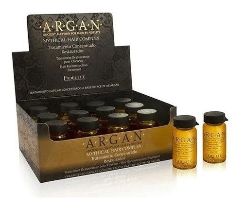 Ampolla Mythical Hair Argan Fidelite X 1u De 15ml. 1