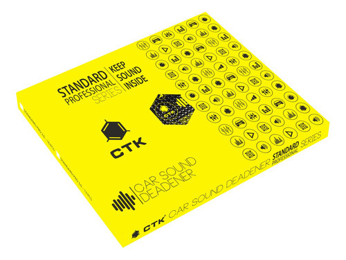 Ctk Material Insonorizante Standard Caucho 2mm Ctk-std20/1 0