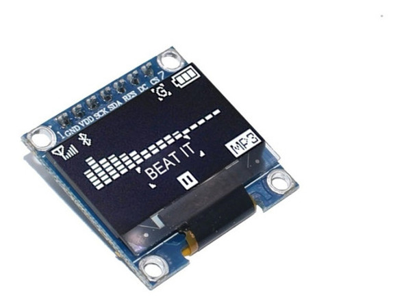 Display Oled 0,96 128x64 Spi Branco Arduino 0