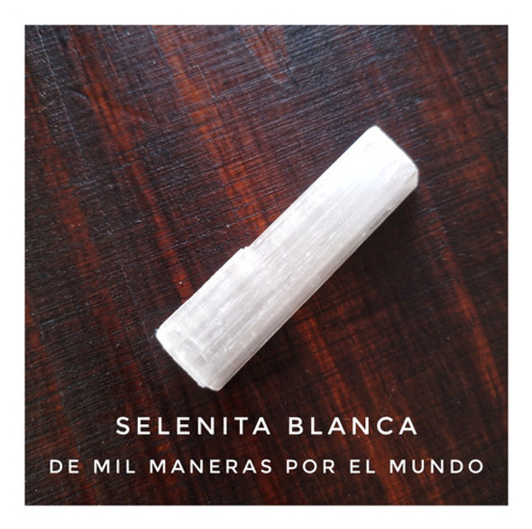 Selenita Blanca. Piedra Natural. Paz Y Claridad Mental 1