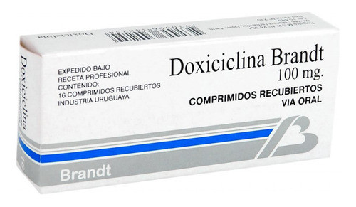 Doxiciclina Brandt® 100mg X 16 Comprimidos 0