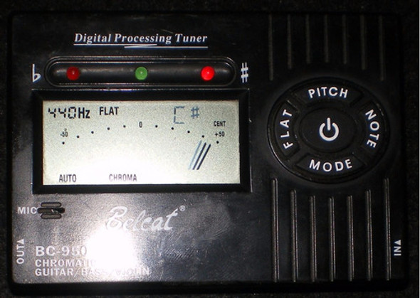 Afinador Digital Belcat Guit-bajo-violin Excelente Estado! 1