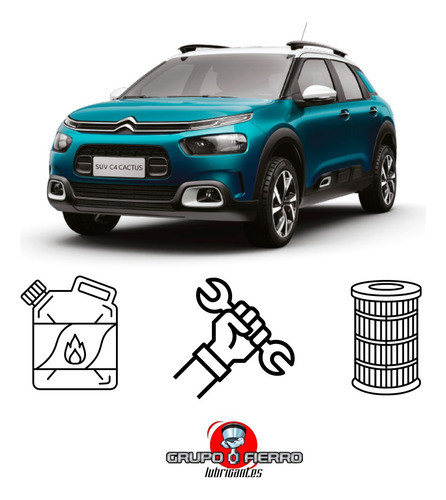 Cambio De Aceite Total 7000 Y Filtro Citroen Cactus 1.2vti 0