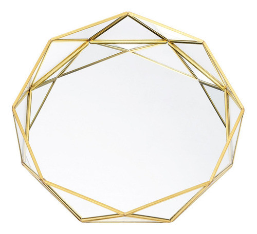 Geometria Da Bandeja Do Trinket Do Prato Da 17,5x17,5x3,9cm 0