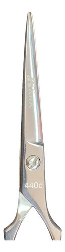 Tesoura De Cortar Cabelo Navalha 5,5 Prata Cod 014 1