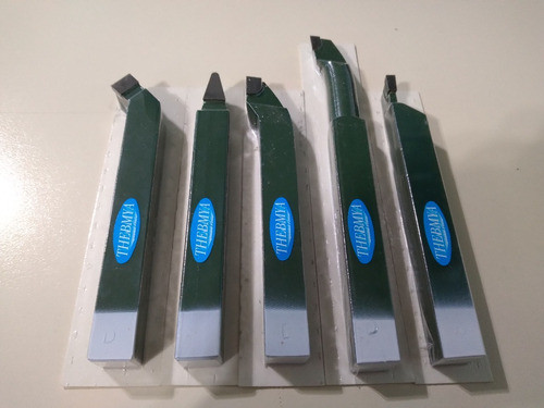 Juego 5 Herramientas Torno Cabo 5/8 (16mm) Metal Duro Widia 0