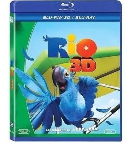 Blu-ray 3d + 2d Rio 3d - Dublado - Original & Lacrado 0