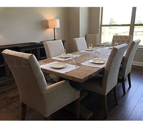 Cleverdelights 6 Pack Manteles Individuales De Lino Blanco D 1 Cleverdelights 6 Pack Manteles Individuales De Lino Blanco D 1