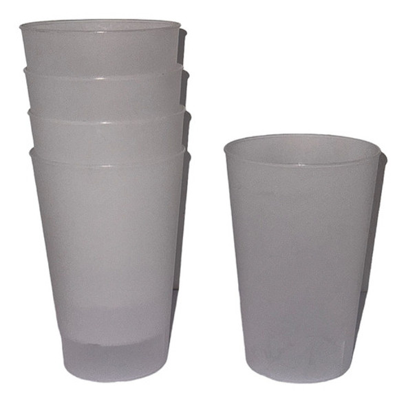 Vaso Reutilizable, Reciclabes Plastico 500ml Pack X 20u 0