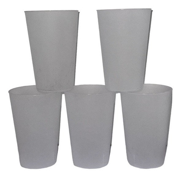 Vaso Reutilizable, Reciclabes Plastico 500ml Pack X 20u 1
