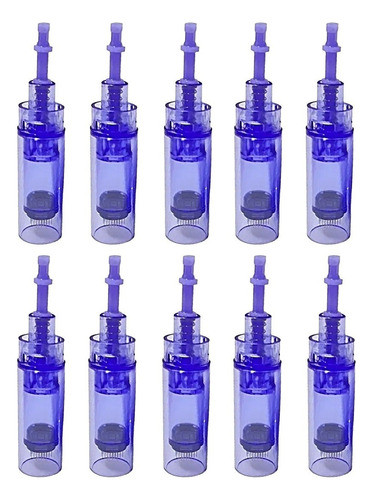 Kit 10 Cartuchos Dermapen 5un De 12 E 5un De 36 Pontas Derma 0