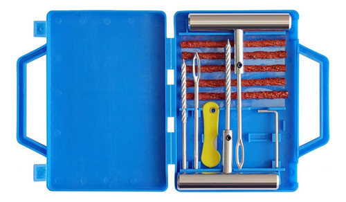 Kit Reparo De Pneus Com Embalagem Compacta E Portátil 11pçs 0