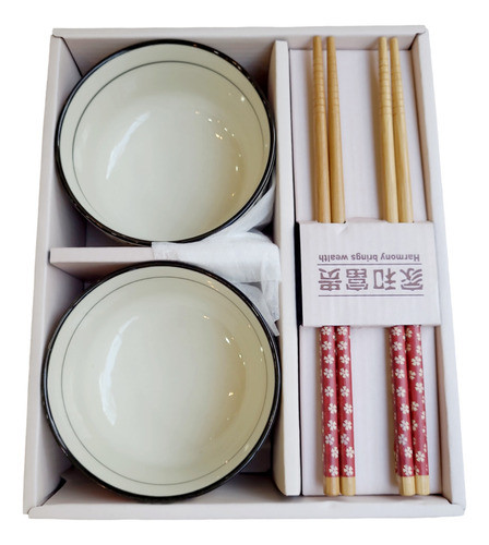 Set De Sushi En Caja De Regalo 2 Personas+2 Palitos 0