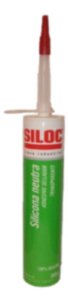 Sellador 100% Silicona Neutra Transparente Siloc 280g X 6un 0 Sellador 100% Silicona Neutra Transparente Siloc 280g X 6un 0