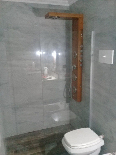 Mampara Para Baño Vidrio Laminado De Seguridad 180x80 10mm 1