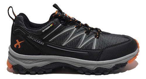 Zapatillas Jaguar Trekking Negro Naranja G3058nn 0