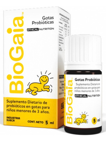 Nuevo Biogaia Gotas Probióticas 5ml 0