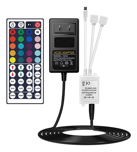 Snkizn Dc12v 44 Key Wireless Ir Remote Controller, Rectifica 0