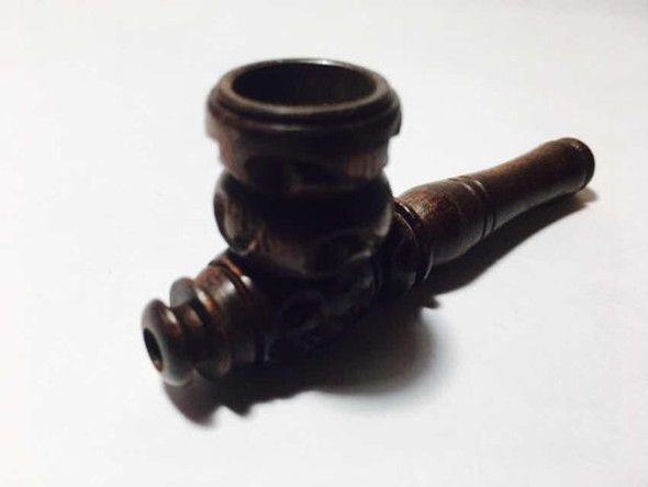 Pipa De Madera Hecha En India Desarmable Rústica 8 Cm Pipita 1 Pipa De Madera Hecha En India Desarmable Rústica 8 Cm Pipita 1