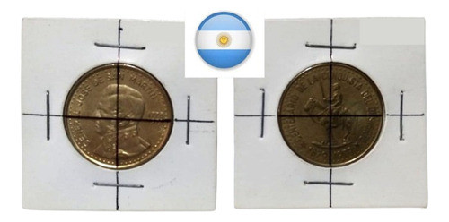2 Monedas Con Giro - Argentina 100p 1978-79 0