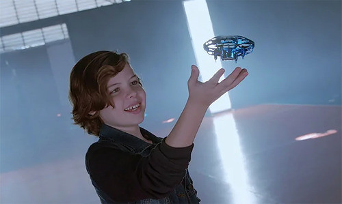 Pelota Voladora Luminosa Spinner Drone 1
