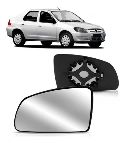 Vidrio Espejo Chevrolet Prisma 2011 2012 2013 Derecho 0