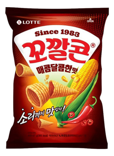 Snack Coreno Sabor Maiz Con Chile Picante 67 Gr. 0