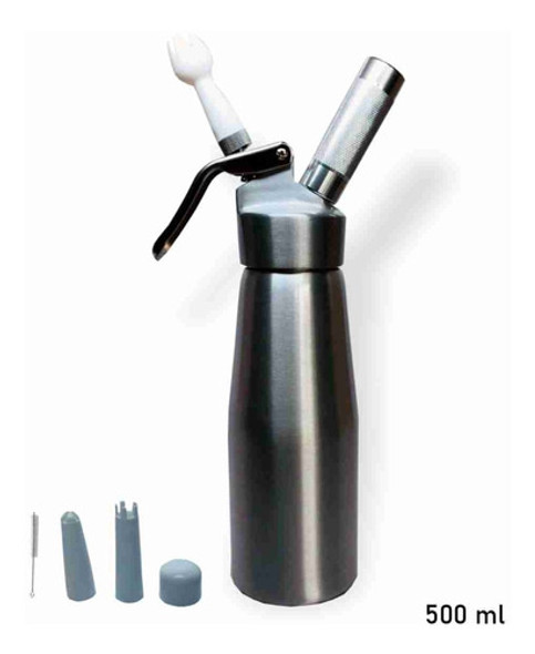 Garrafa Sifão 500ml Para Chantilly Aluminio 12 X 1