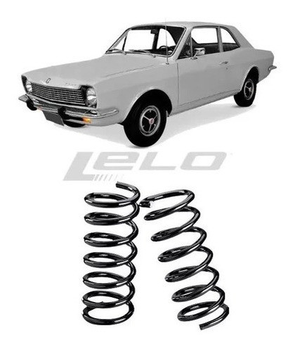 Par De Molas Traseira 1969/ Corcel 1 Belina 1 Recondicionado 0