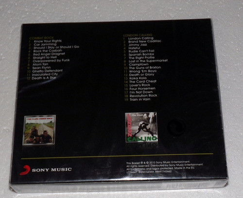 The Clash Combat Rock + London Calling Caja 2 Cds / Kktus 1