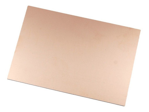 Placa Virgen Pertinax Simple Faz Para Pcb 10 X 10cm 0