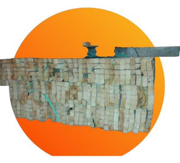 Liston Madera 1x1 Para Costruccion Maderafed 1