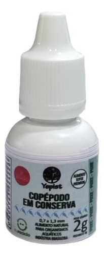 Yepist Copepodo En Conserva 2gr 07 A 1,3 Mm Alimento Natural 0