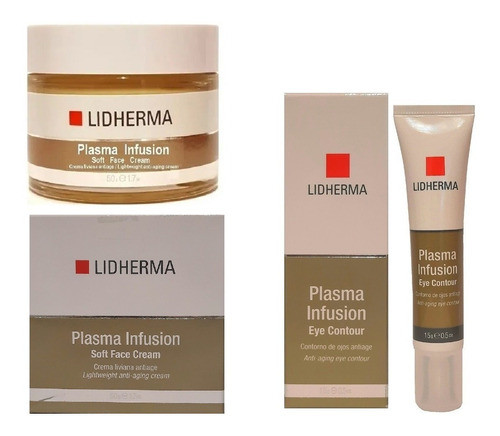 Kit Plasma Infusion Soft Cream + Plasma Eye Contour Lidherma 0