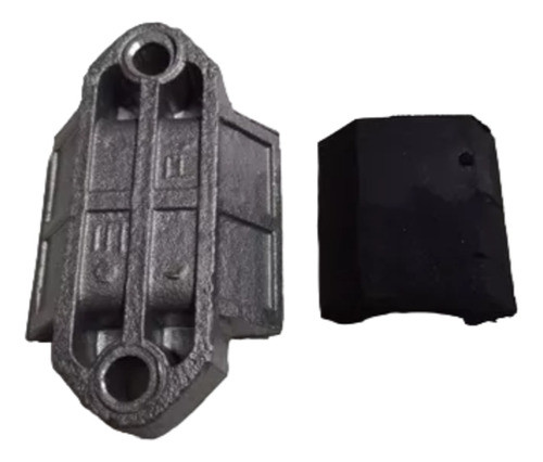 Fiat 600 Soporte De Elástico Superior Aluminio C Tope Goma 0