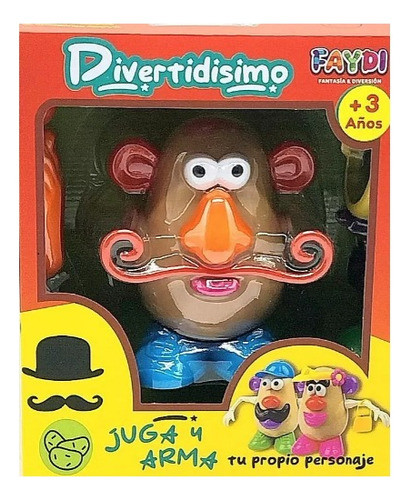 Set Para Armar Tu Propio Personaje Cara Divertidisima Faydi 0