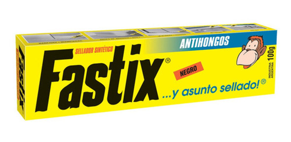 Fastix Sellador Sintético Negro X 100 Grs 0 Fastix Sellador Sintético Negro X 100 Grs 0