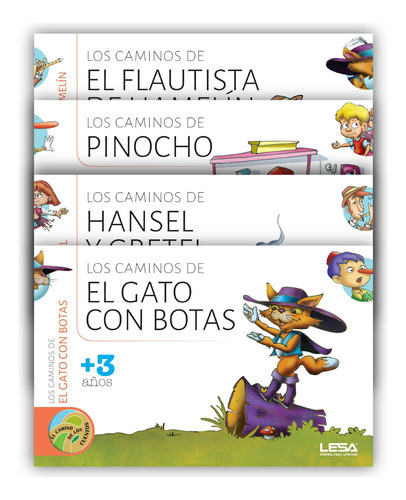 Libros Infantiles Clasicos El Camino De Los Cuentos X4 Lesa 0