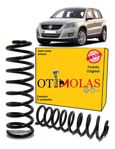 Par Mola Traseira Tiguan 2009 2010 2011 2012 2013 2014 2015 0