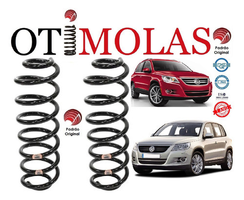 Par Mola Traseira Tiguan 2009 2010 2011 2012 2013 2014 2015 1