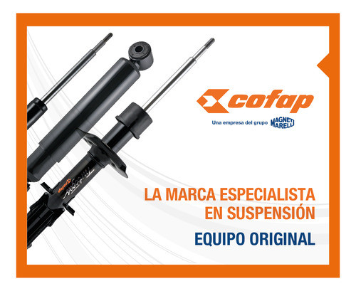 Amortiguador Trasero Cofap Gl12099gy 1