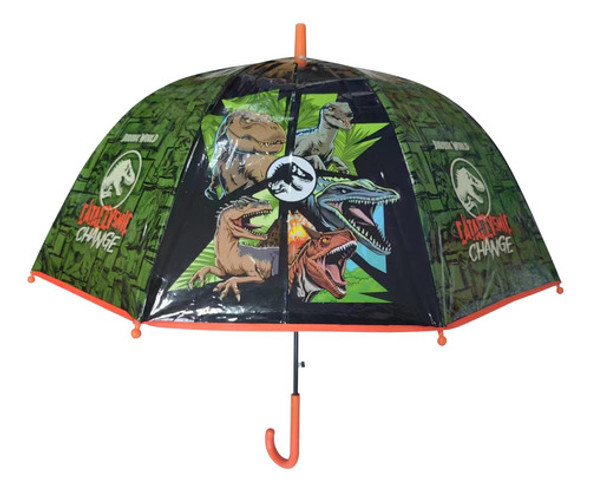 Paraguas Infantil Jurassic World Original 20106 Wabro Maple 0