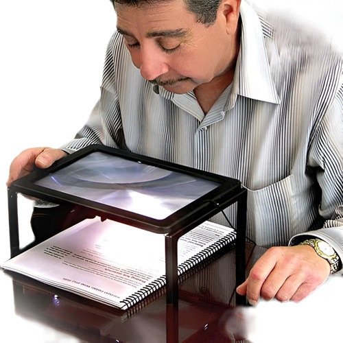 Manos Libres Luz Led Lupa Para Lectura Lupa De Joyería Lupa 0