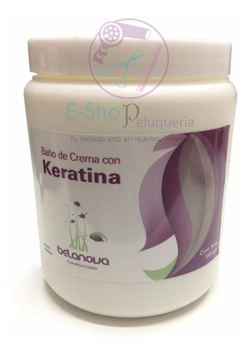 Baño De Crema De Keratina Belanova 1 Kg 0