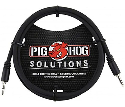 Cable De Instrumento Pig Hog Px-t3509 De 3,5 Mm Trs, 9 Pies 0