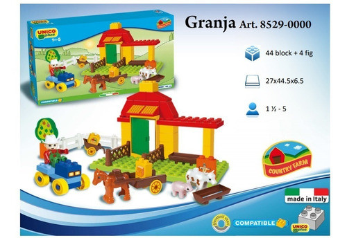 Bloques Unico Plus- Granja Pequeña 0