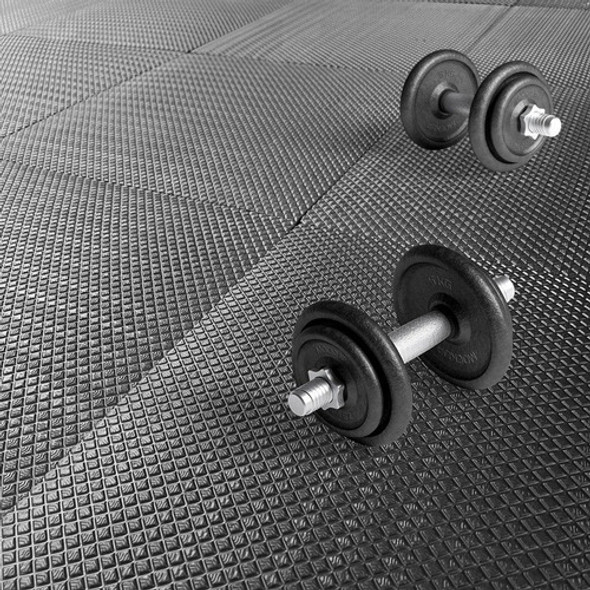 Kit 10 Piso Tapete Eva Borracha Sem Encaixe 50x50x10mm 0