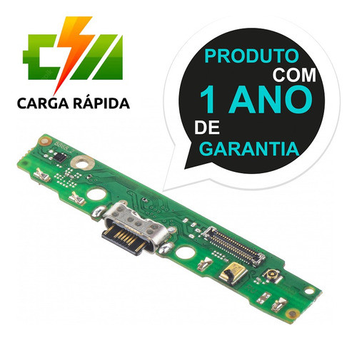 Conector Carga Para Moto G7 Power Xt1955 + Carrgamento Turbo 1